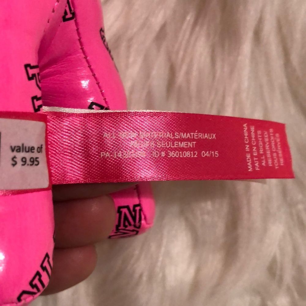 PINK Victoria's Secret Bright Pink Dog Logo 2015 - Picture 9 of 13